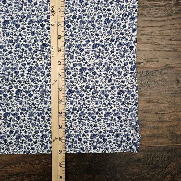 Polo Ralph Lauren Mens XL White Blue Floral Print Blue Pony Classic Fit Shirt‎ - Picture 5 of 9